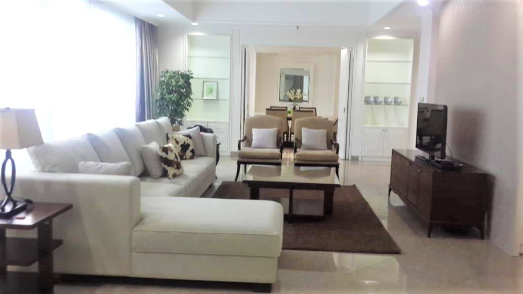 Dijual Apartemen Ascott Jakarta Tipe 4 Kamar Tidur Kondisi Semi Furnished