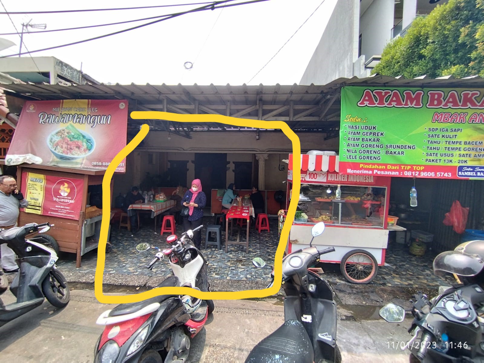 Disewakan Stand Tempat Usaha di Tawes, Jati Jakarta Timur