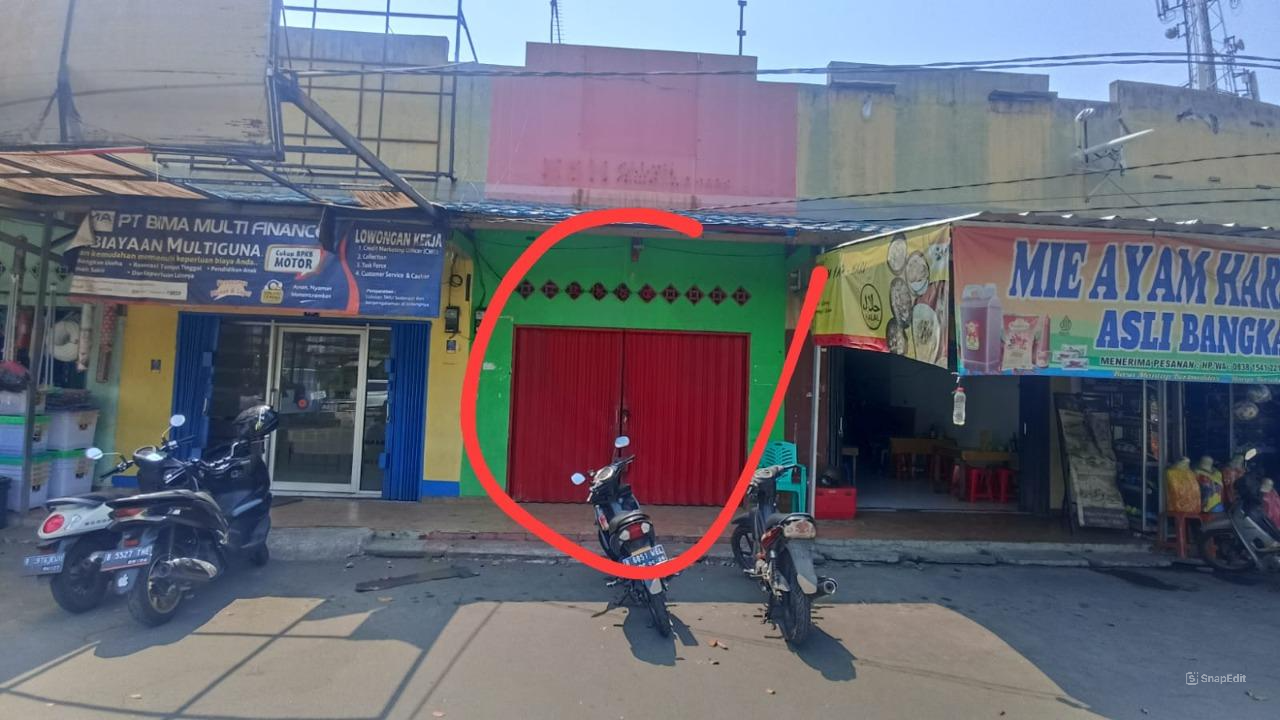 Disewakan Kios Tipe 1 Lantai di Jatiasih Bekasi Jawa Barat