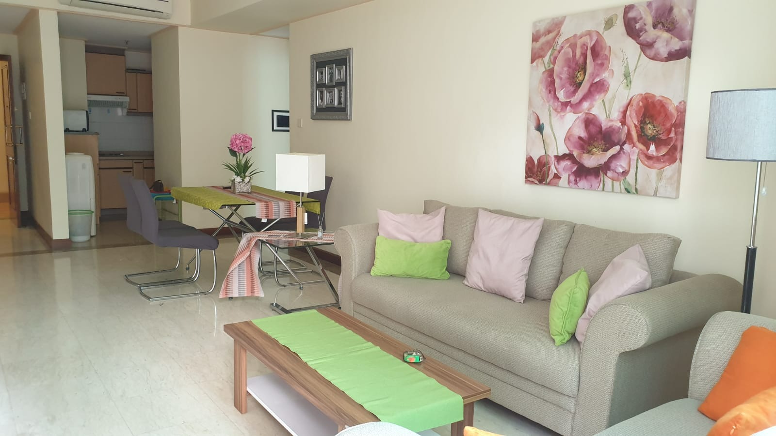 Dijual Apartemen Casablanca Tipe 1BR Kondisi Fully Furnished
