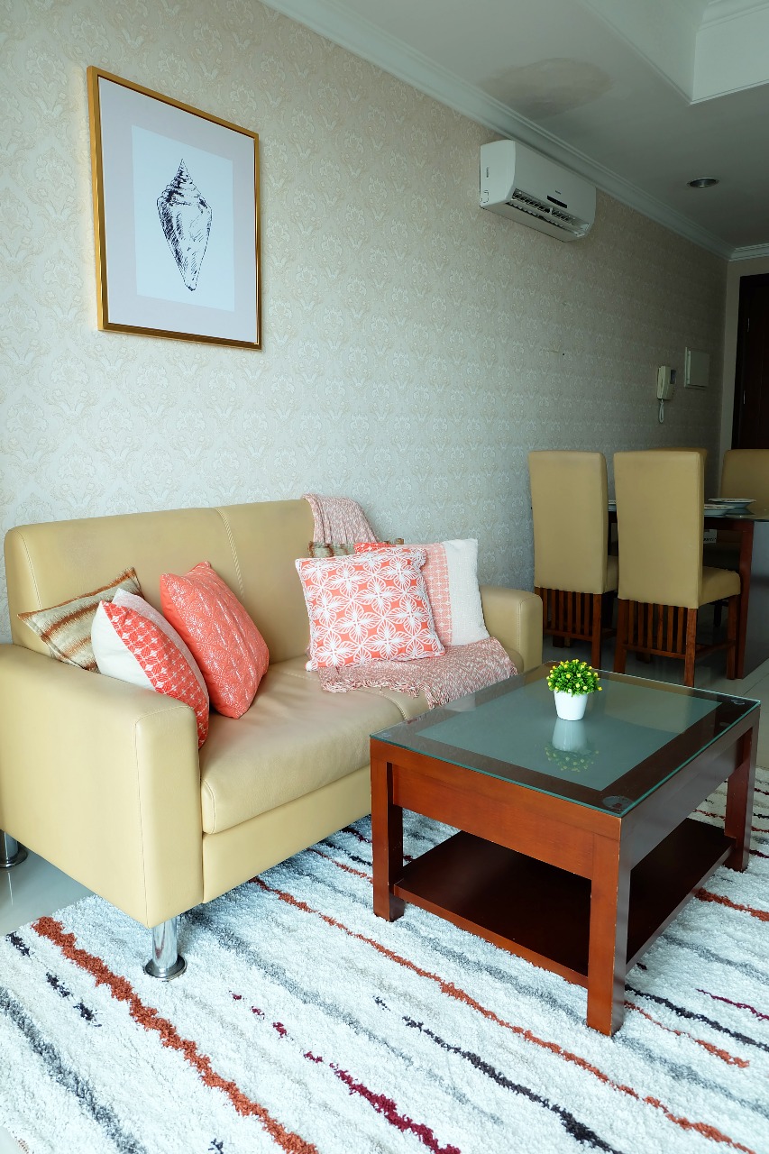 Disewakan Apartemen Denpasar Residence Tipe 2 Kamar Tidur Kondisi Fully Furnished