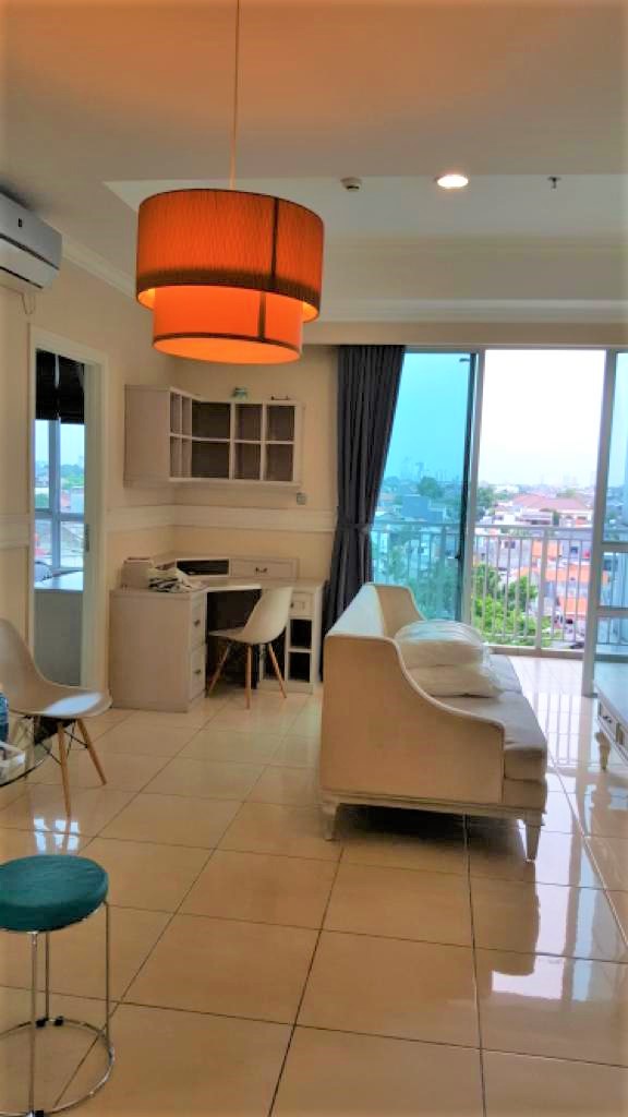 Disewakan Apartemen Essence Darmawangsa Tipe 2 Kamar Tidur Kondisi Fully Furnished