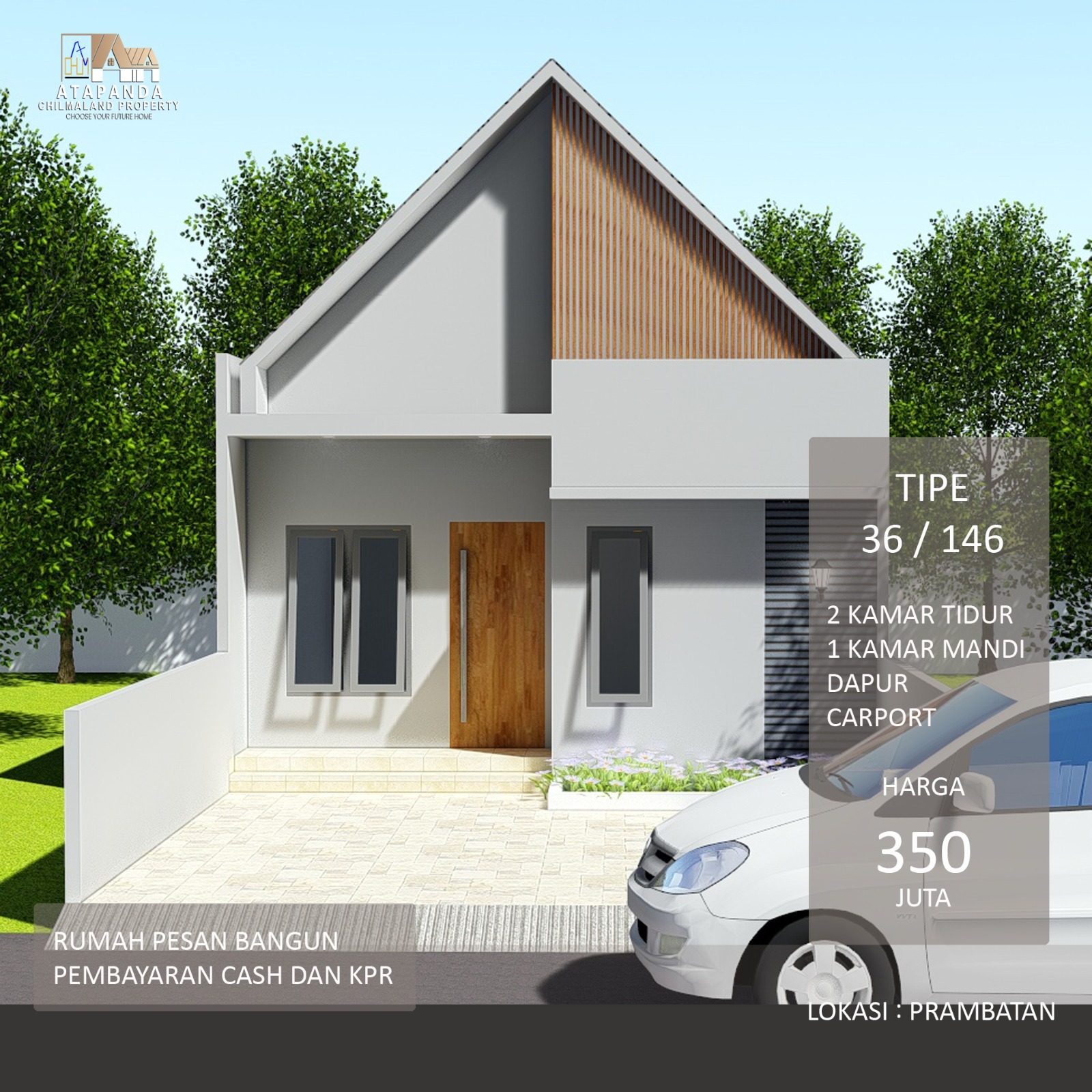 Dijual Rumah Modern Harga Terjangkau di Prambatan Lor Kudus Jateng