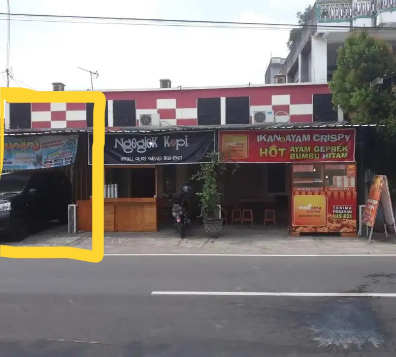 Disewakan Kios di Jl. Kahuripan Utara, Surakarta