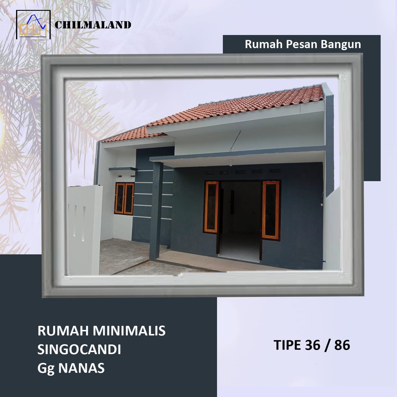 Dijual Rumah Baru Modern Minimalis di Singocandi Kudus