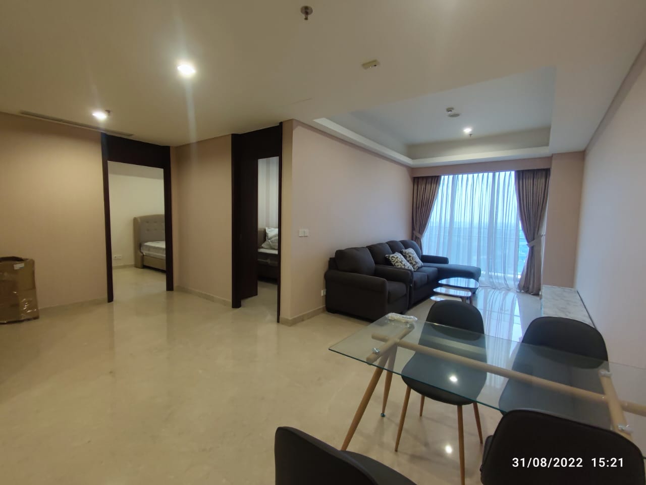 Disewakan Apartemen Pondok Indah Residence Tipe 2 Kamar Tidur Kondisi Fully Furnished